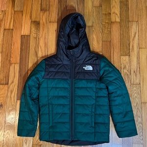 The North Face Reversible Green Black - Boys 7